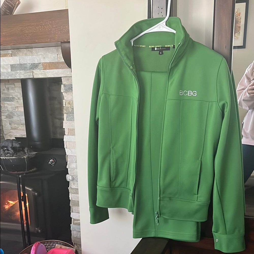 BCBG Vibrant Green Jacket